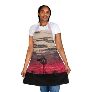 Pink Sunrise Apron
