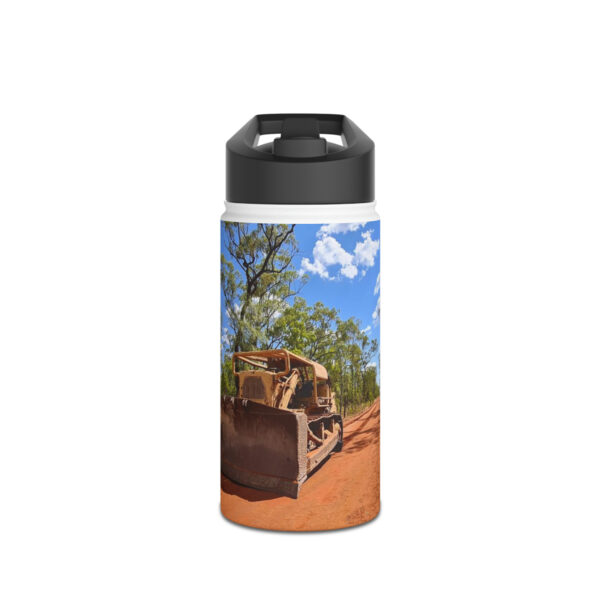 D9 Dozer Stainless Steel Water Bottle with Standard Lid - Image 2