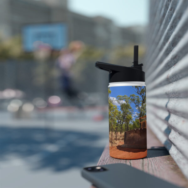 D9 Dozer Stainless Steel Water Bottle with Standard Lid - Image 6