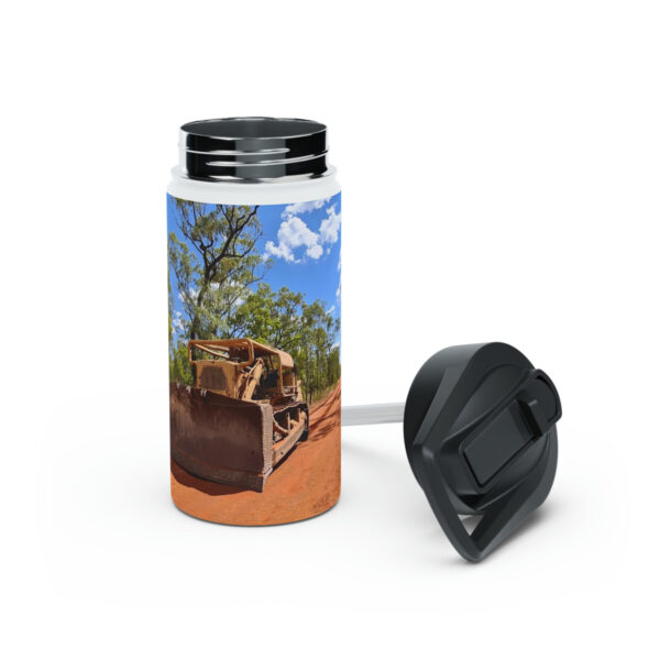 D9 Dozer Stainless Steel Water Bottle with Standard Lid