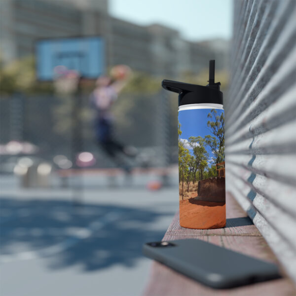 D9 Dozer Stainless Steel Water Bottle with Standard Lid - Image 13