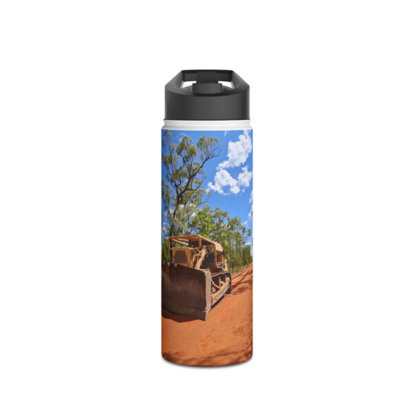 D9 Dozer Stainless Steel Water Bottle with Standard Lid - Image 8