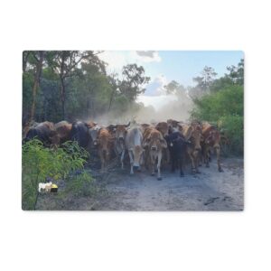 Taking The Lead Glass Cutting Board
