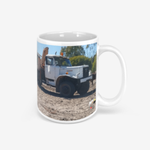Snack Time White Ceramic Mug 330ml