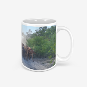 Taking The Lead White Ceramic Mug 330ml