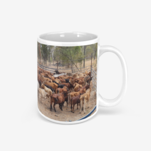 Yarded Up White Ceramic Mug 330ml